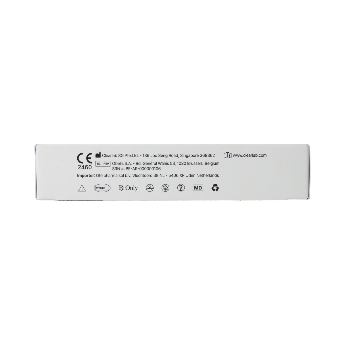 Eyefresh Daglenzen -5.25 contact lenses for myopia, 30 lenses in a pack, optical product from Eyefresh with packaging and lenses visible