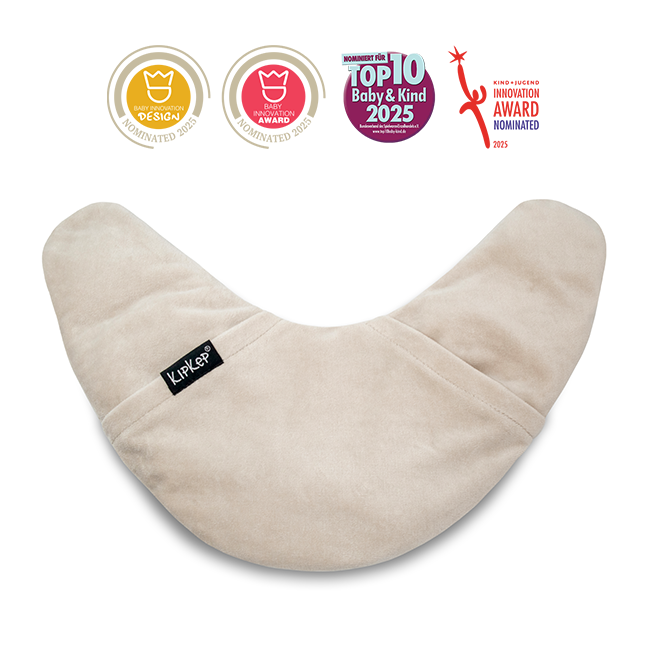 KipKep Lexie heating pillow cookie, a soft pillow from the KipKep brand designed for comfort and warmth.