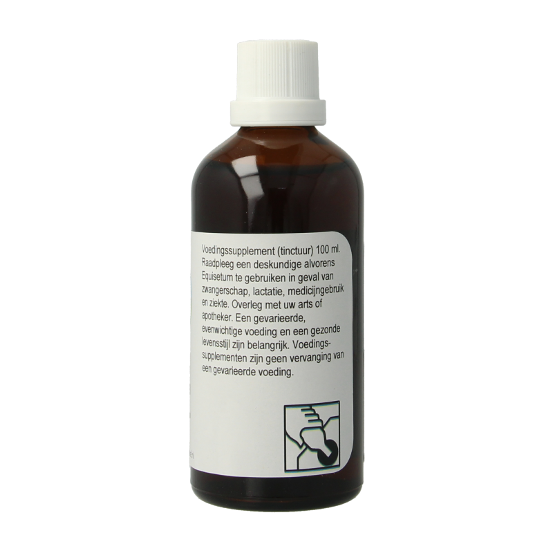 Therapeutenwinkel Equisetum herbal preparation in 100ml bottle, showcasing the herbal product for natural remedies.