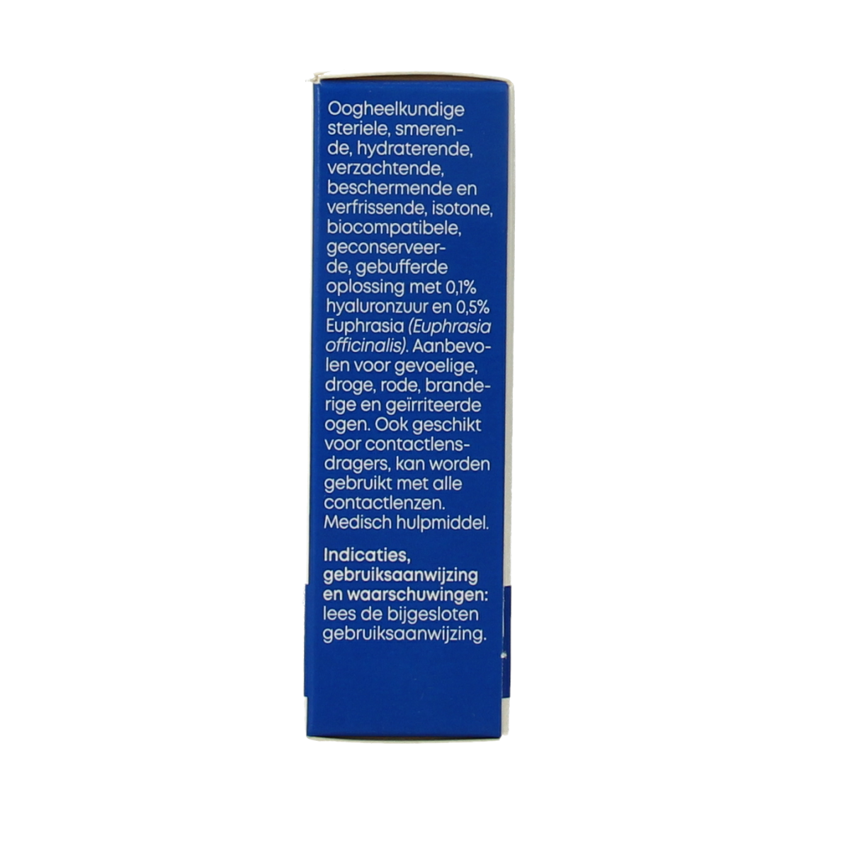 Linn Oogdruppels 5-1 Euphrasia eye drops in a 10ml bottle for eye care, with the product label visible.