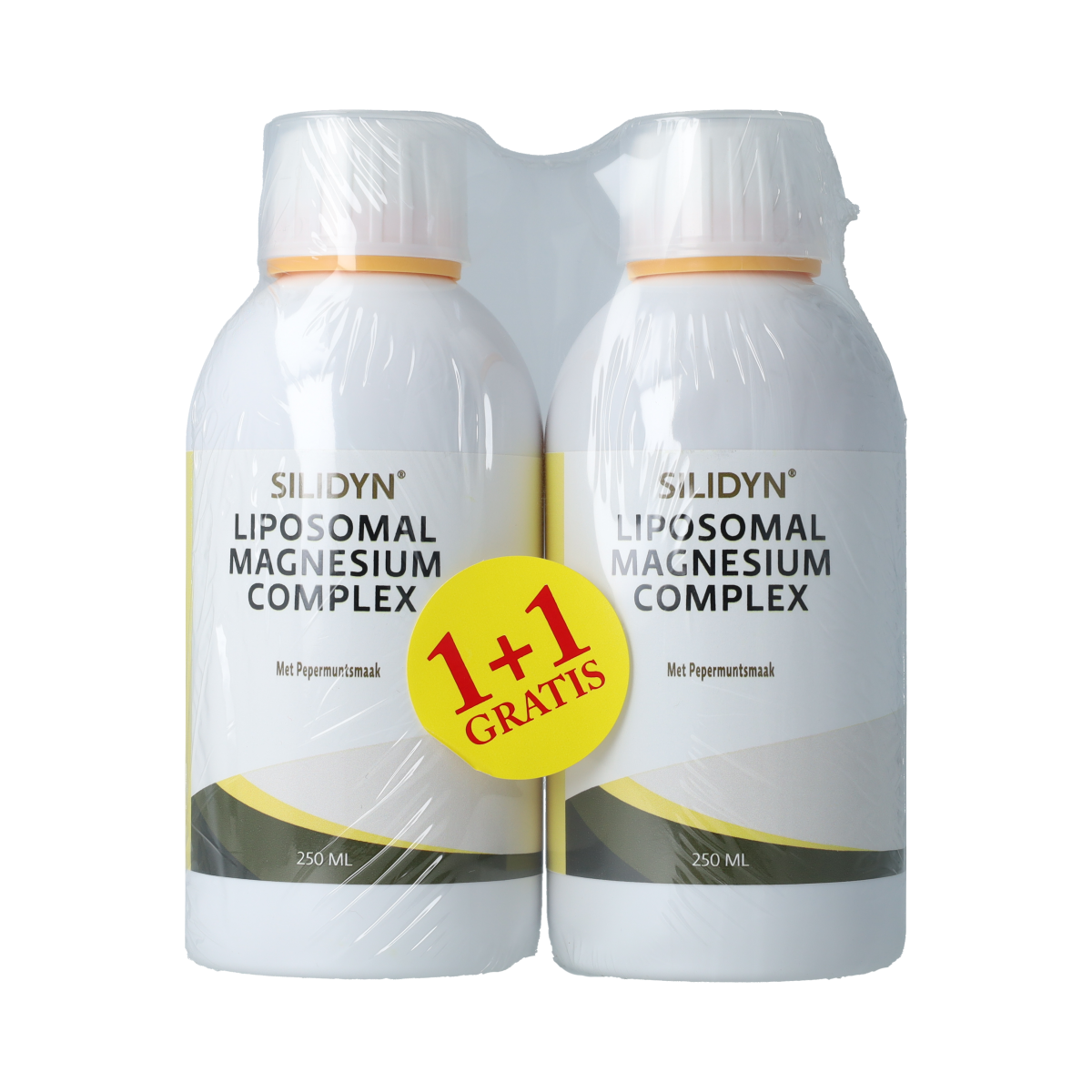 Silidyn Liposomal Magnesium supplement bottle, 250ml, mineral supplement for supporting muscle and nerve health.