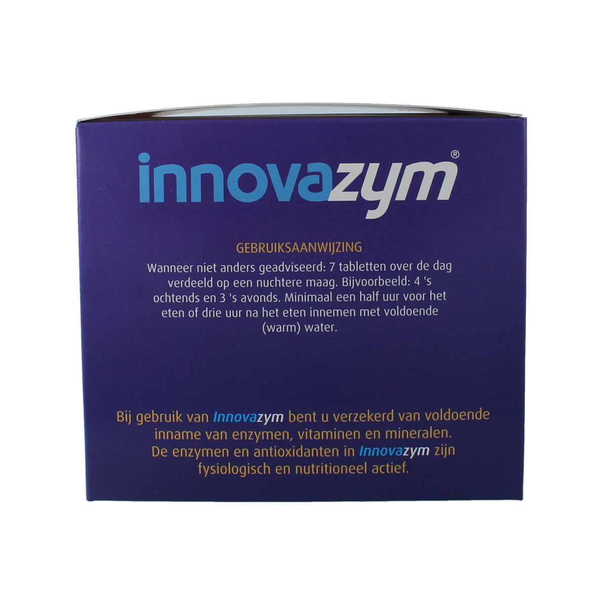SanoPharm Innovazym 210.00 multivitamin tablets in a blister pack, dietary supplement with various vitamins and nutrients.