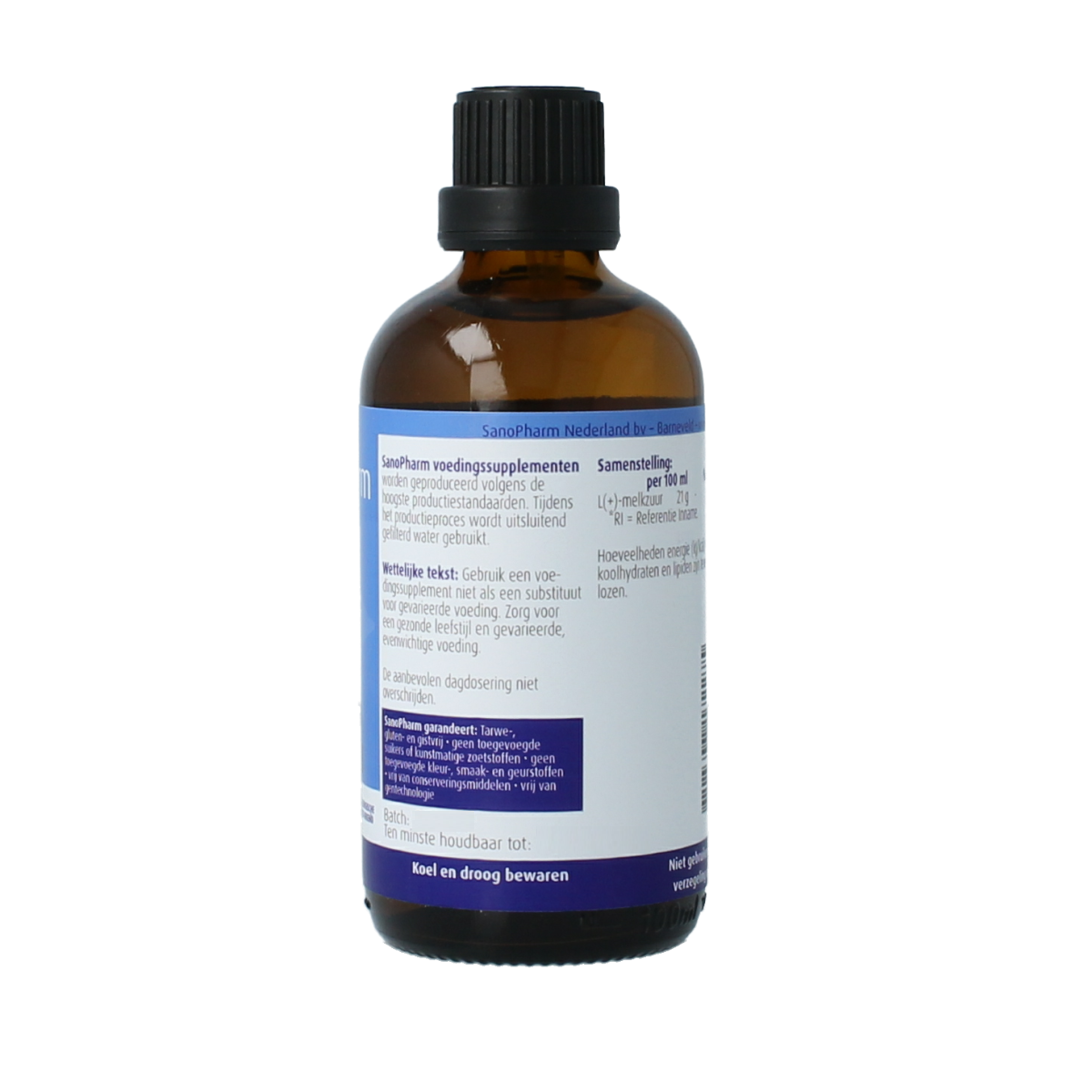Petrasch Espritin herbal preparation in a 100ml bottle, featuring natural ingredients for wellness and health.