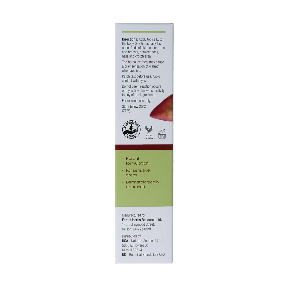 Kolorex Derma Care Horopito Creme 50g, natural body skincare cream with herbal ingredients for skin comfort.