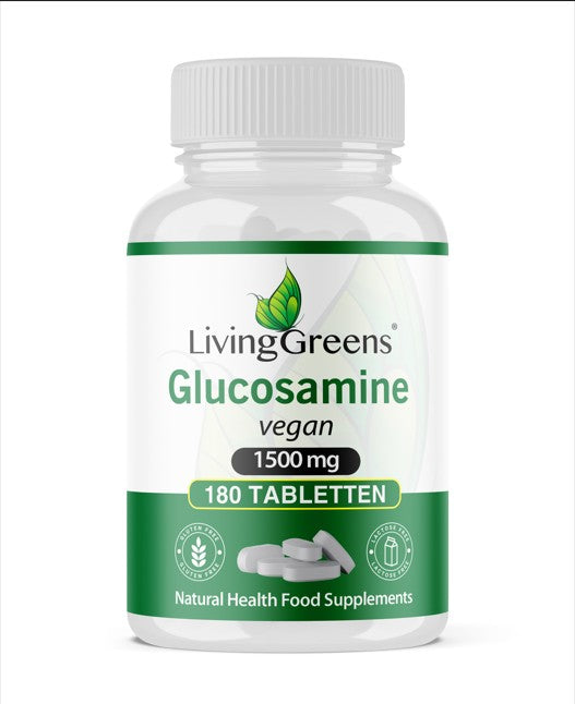 Livinggreens Glucosamine 1500 vegan 180.00 Tabletten