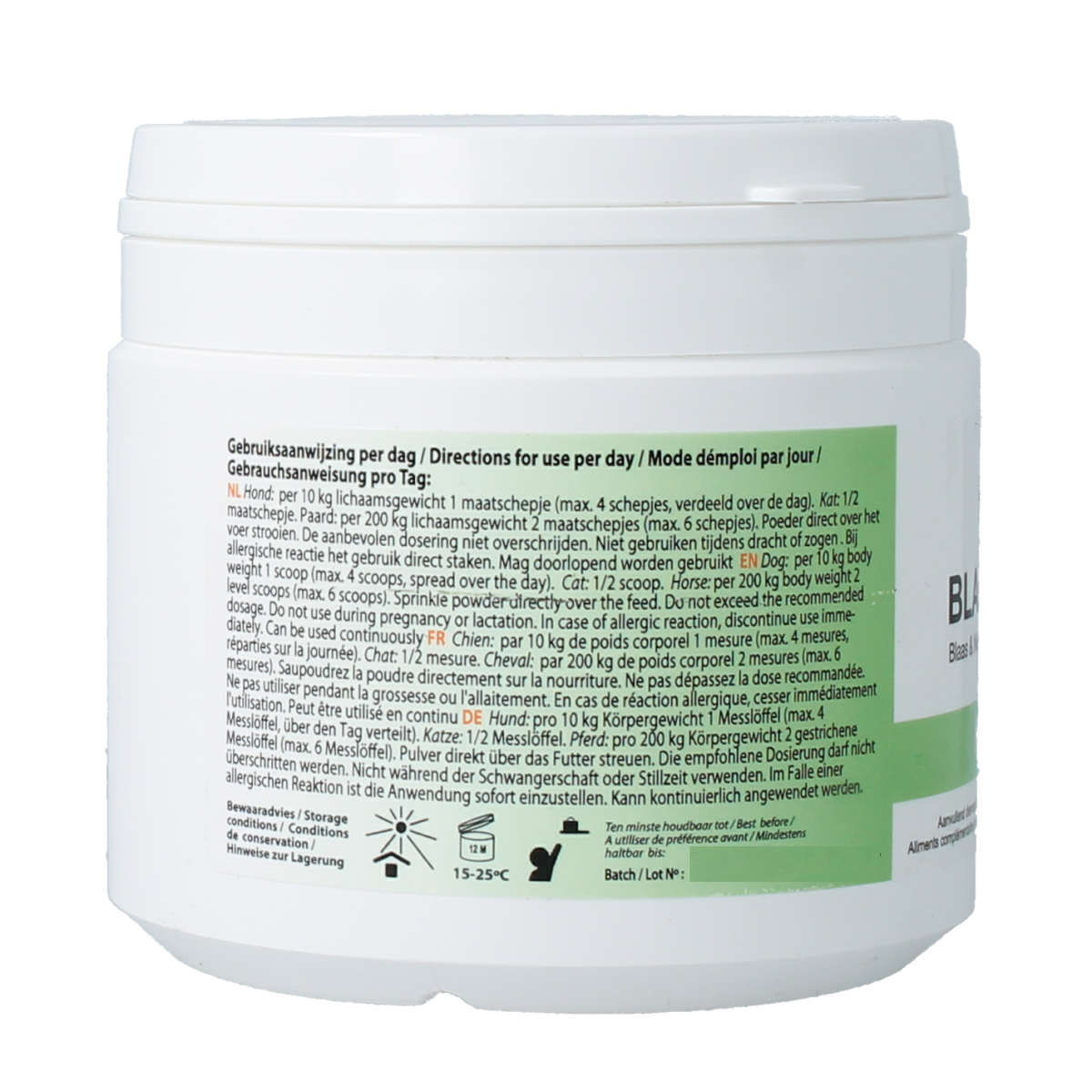 PhytoTreat bladder and kidney herbal supplement in a 150g container, natural herbal preparation for urinary health.