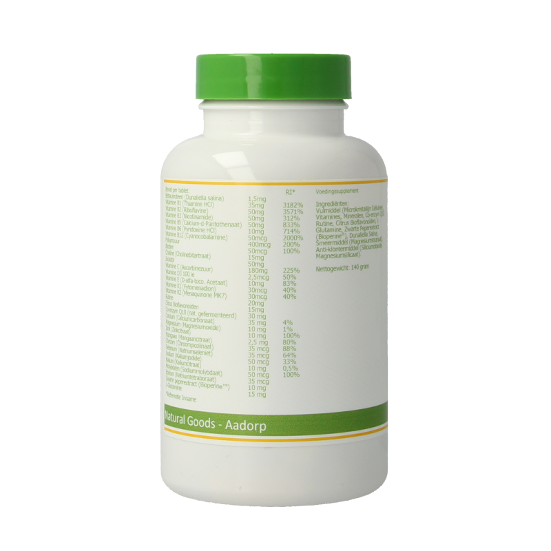 Elvitum Mega Multi 90 tablets vitamin supplement with colorful tablets in a blister pack.