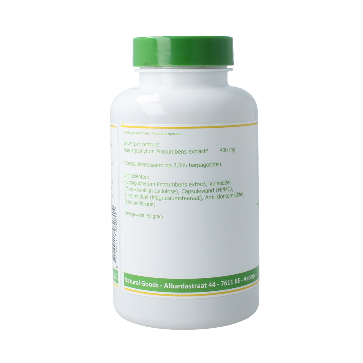 Elvitum Duivelsklauw harpago extract capsules, dietary supplement with herbal extract for health support, 90 capsules.