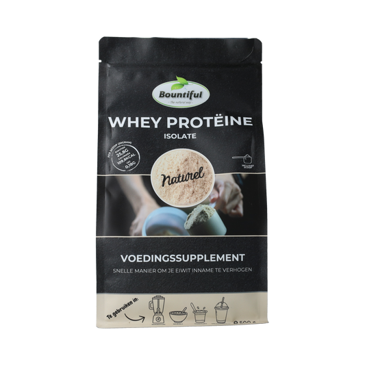Bountiful Whey isolaat proteine poeder 500.00 Gram