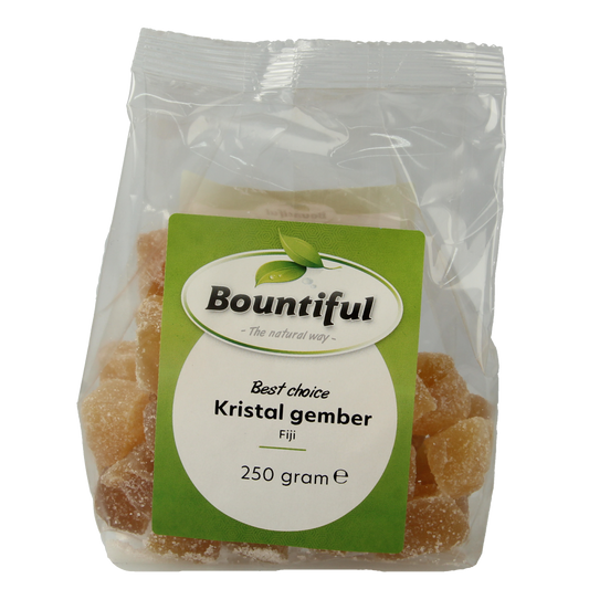 Bountiful Kristal gember 250.00 Gram