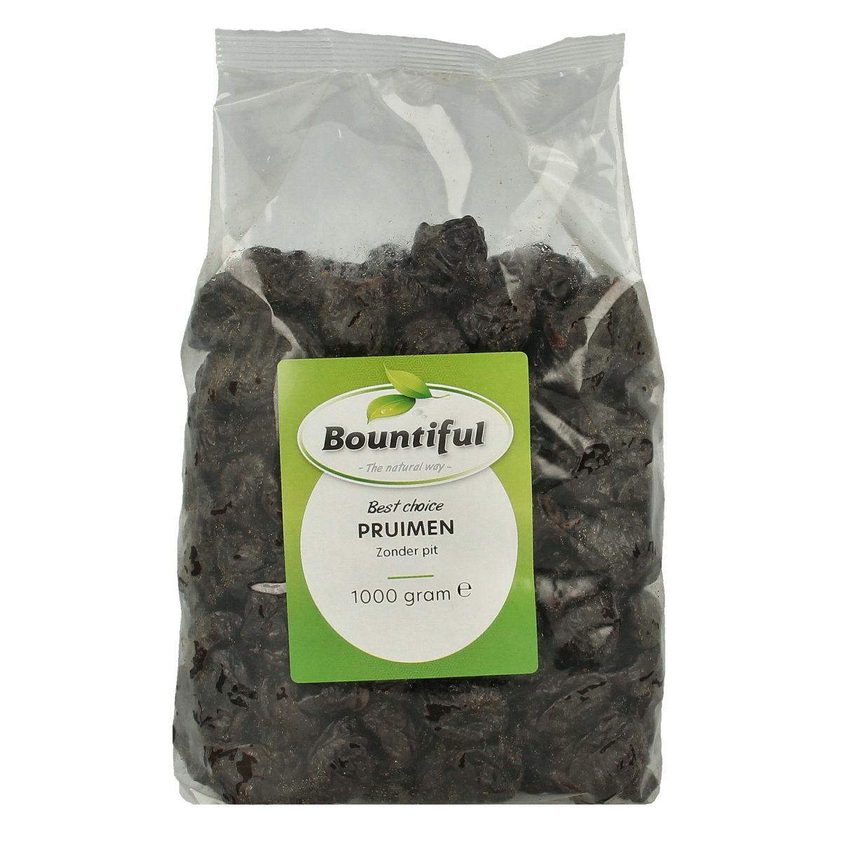 Bountiful Bountiful Pitted Plums, 1kg, fresh fruit with vibrant purple skin on a white background.