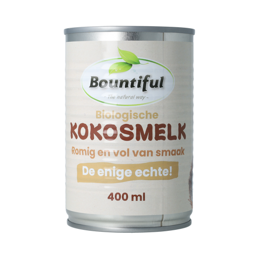 Bountiful Kokosmelk Biologisch 400.00 Milliliter