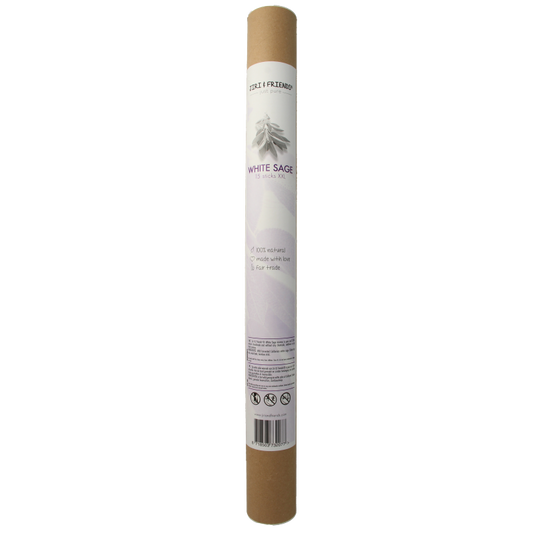 Jiri & Friends Wierook witte salie XXL sticks, 15-pack, natural incense sticks with white sage scent for cleansing and relaxation.