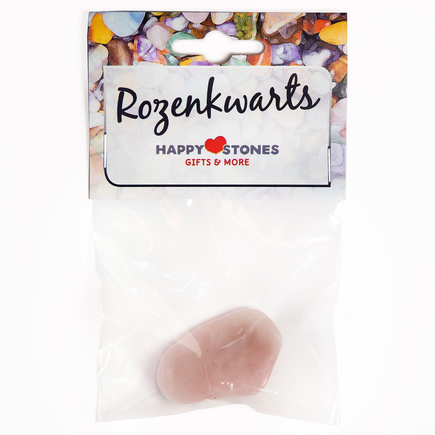 Volatile geluk rozenkwarts edelstenen sieraden, één stuk met roze kristal, used for spirituality and positive energy.