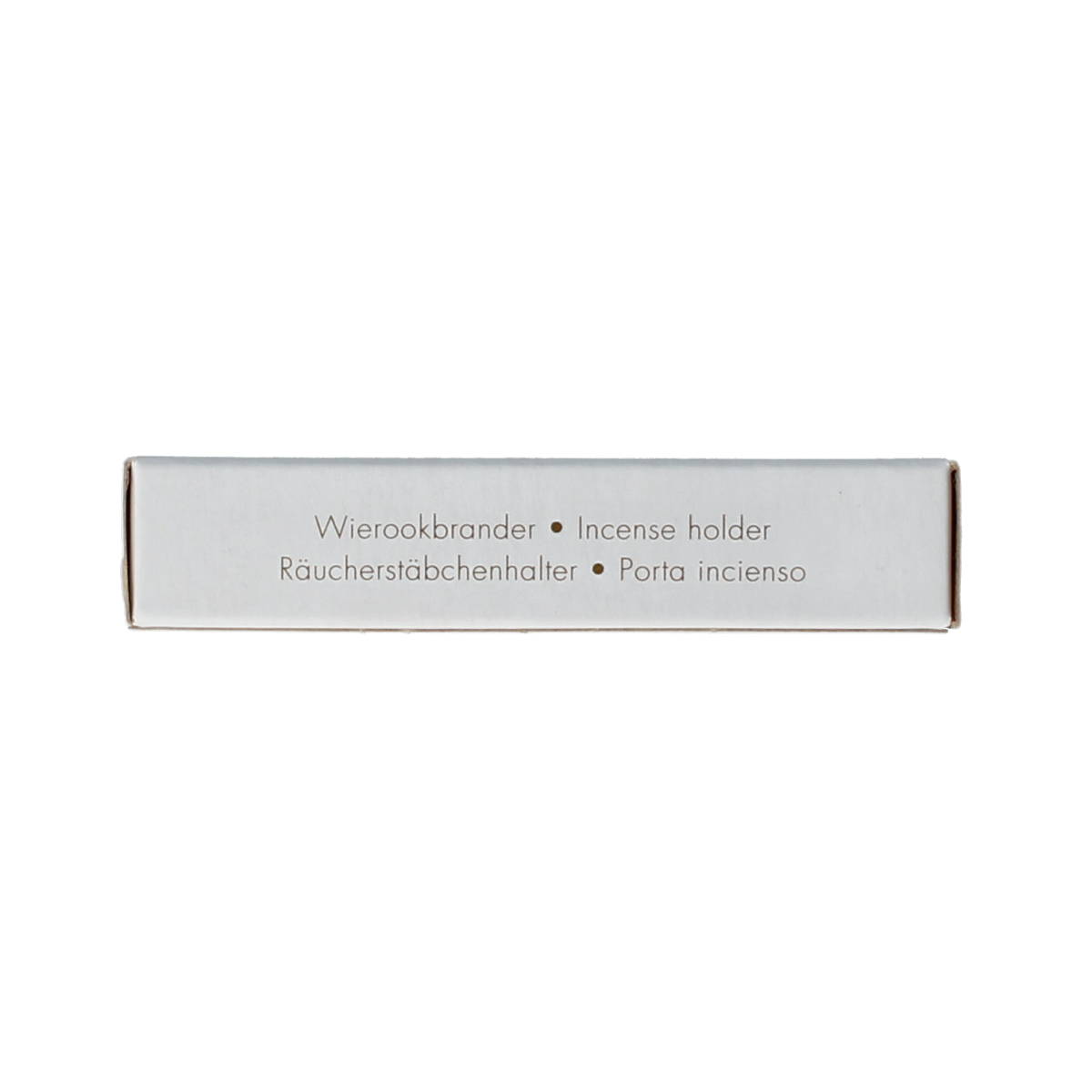 Volatile earth-themed incense holder for sticks, made of ceramic, designed to hold one incense stick securely.