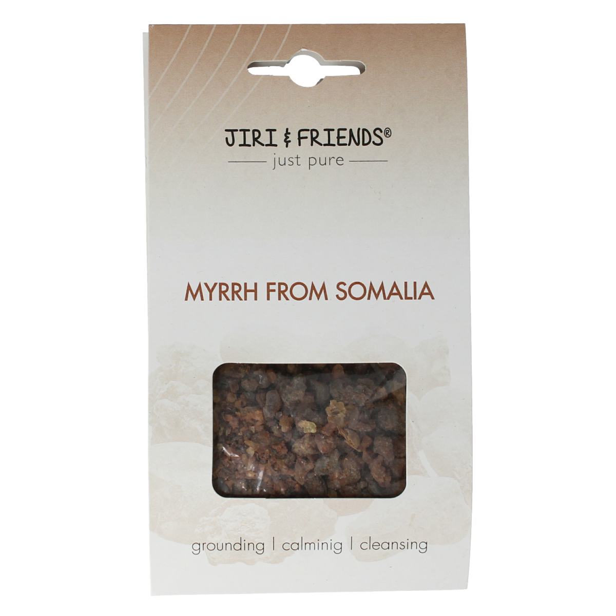 Jiri & Friends Somali myrrh incense stick, Harswierook, 40 grams, natural aromatic incense for spiritual and relaxation use.