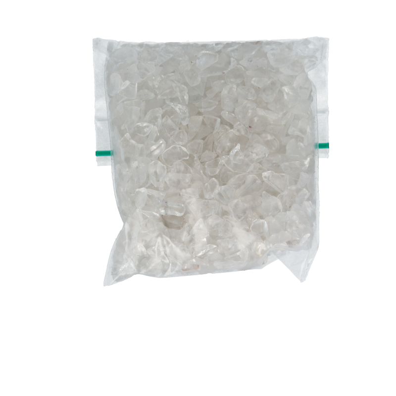 Ruben Robijn Trommelstenen bergkristal oplaadmix, 100g, natural polished stones for energy and healing purposes.