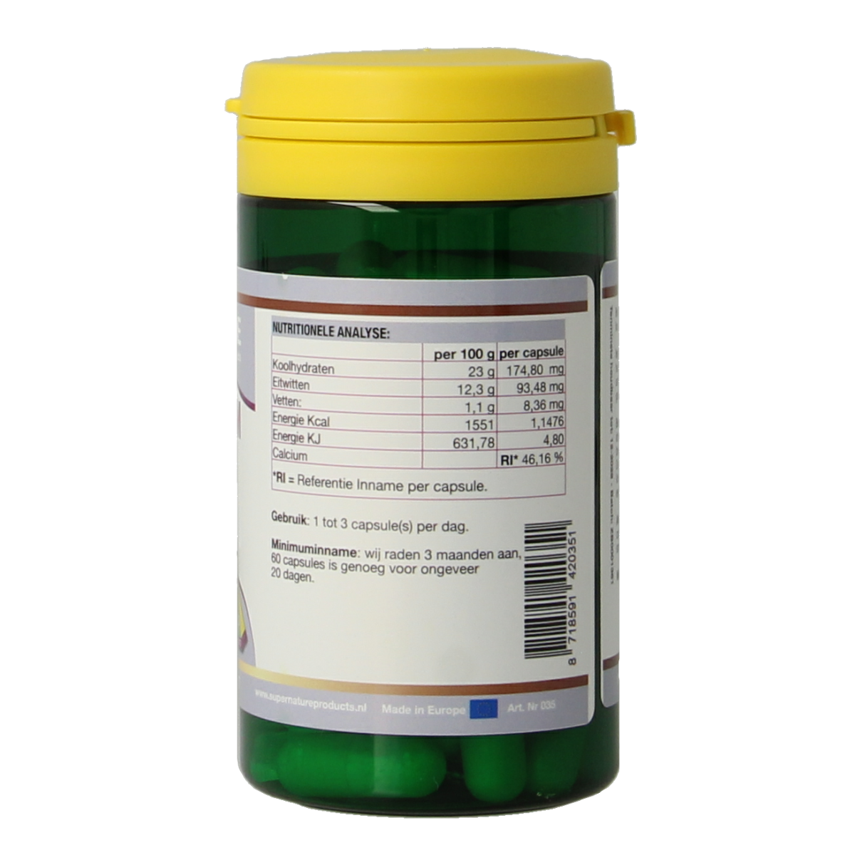SNP Coral calcium 500mg 60.00 Capsules