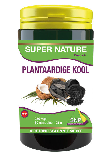 SNP Plantaardige Kool capsules, 250mg, herbal supplement, 60 capsules, natural plant-based herbal preparation.