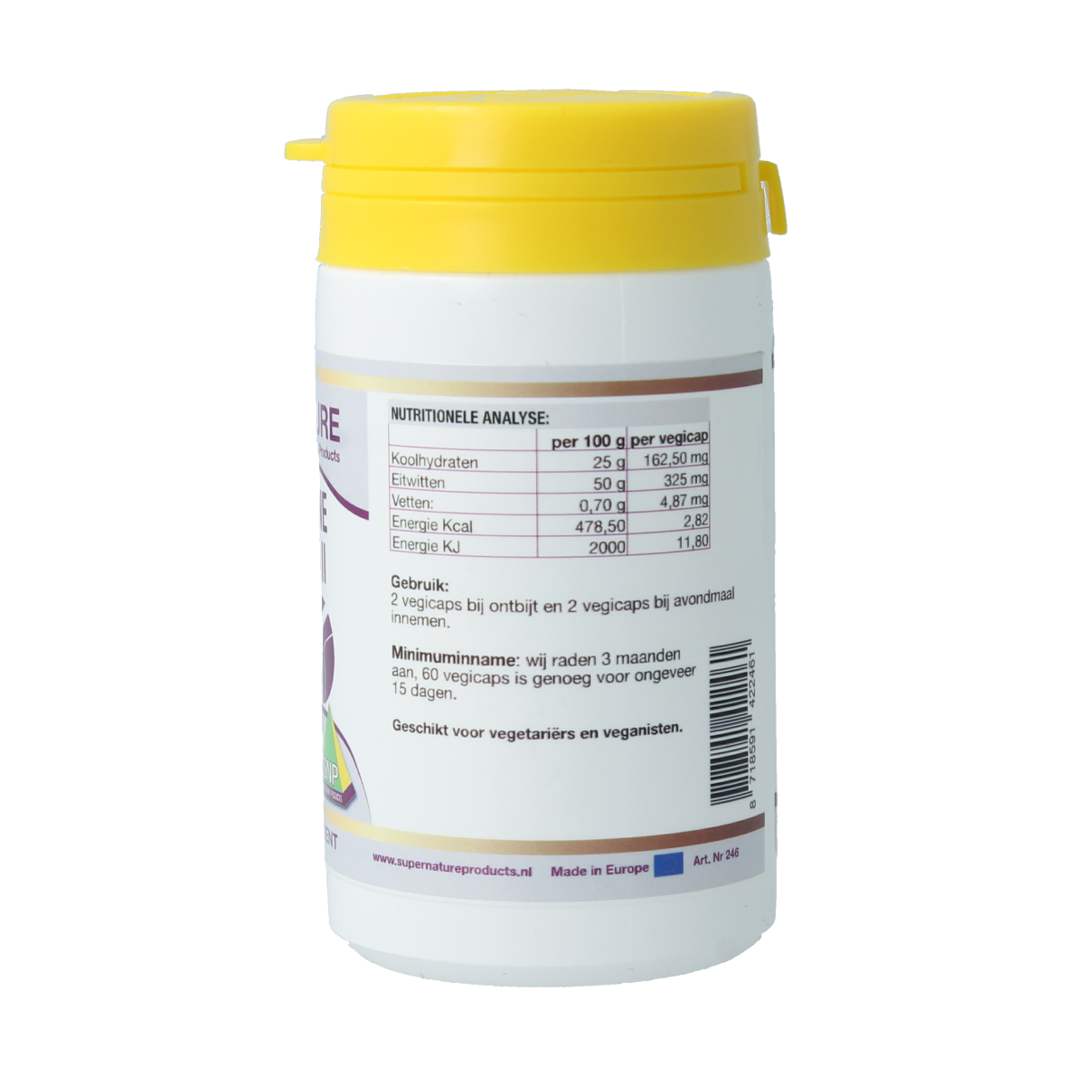 SNP Glucosamine Collageen Type II puur mineralen multivitamine capsules, 60 capsules, dietary supplement for joint and bone health