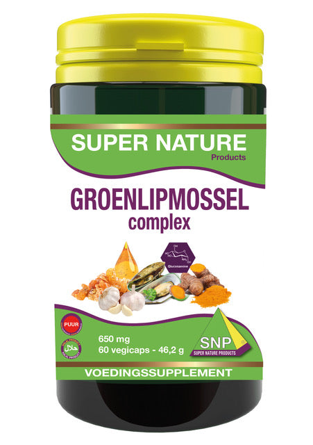 SNP Groenlipmossel complex puur 60.00 Capsules