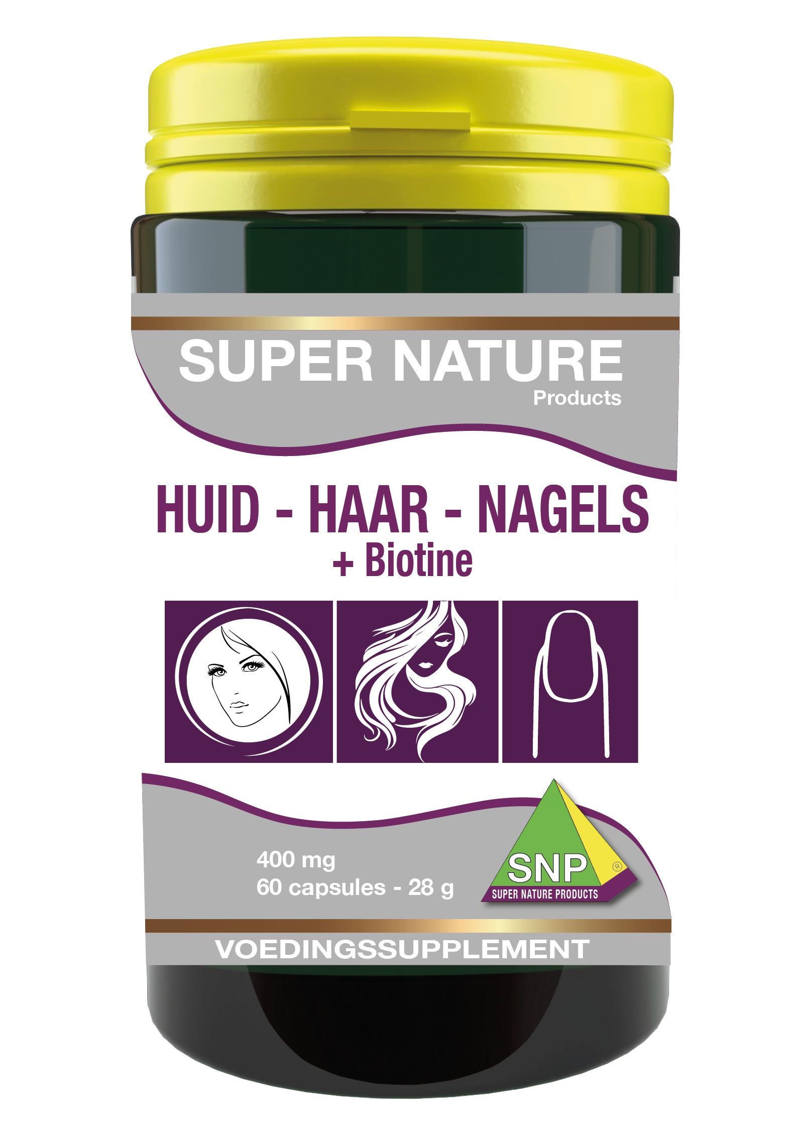 SNP Huid haar nagels & biotine 60.00 Capsules