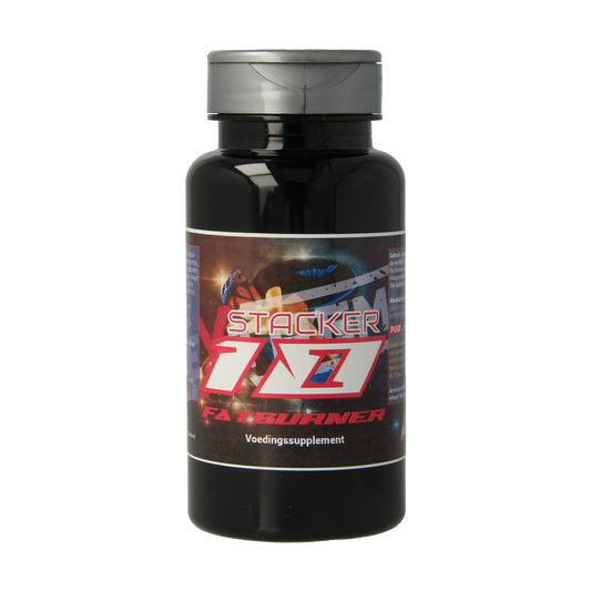 SNP Stacker 10 fat burner pure capsules, herbal supplement in a plastic bottle, 60 capsules, natural fat burning formula
