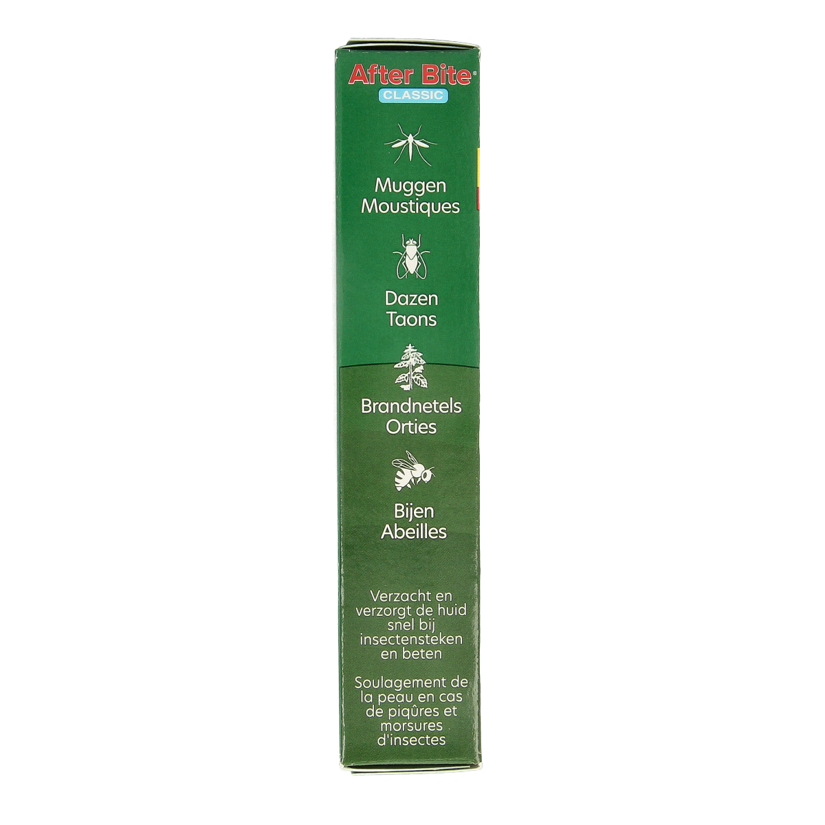 After Bite insect bite relief pen, 14ml, for soothing insect bites and stings, branded After Bite, shown with pen and packaging.