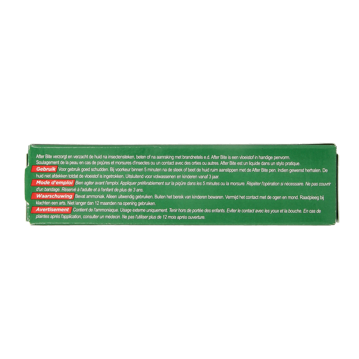 After Bite insect bite relief pen, 14ml, for soothing insect bites and stings with a compact, easy-to-use design.