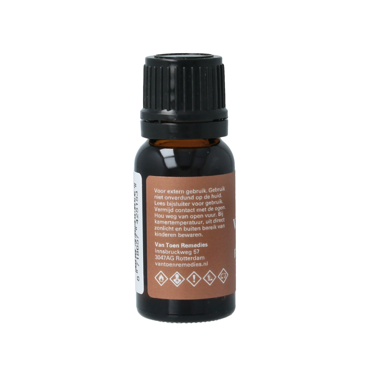 Van Toen Flower Field Mix bio essential oil in 10ml bottle, colorful flower field design on the packaging.