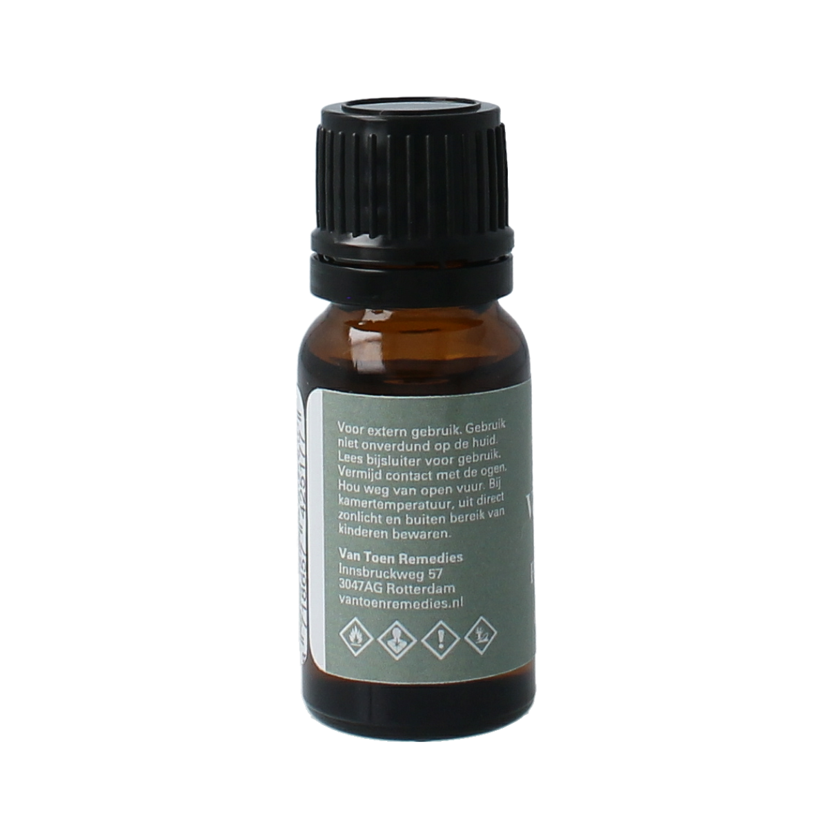 Van Toen Forest Bliss Mix bio essential oil in 10ml bottle, natural herbal blend for aromatherapy and wellness.