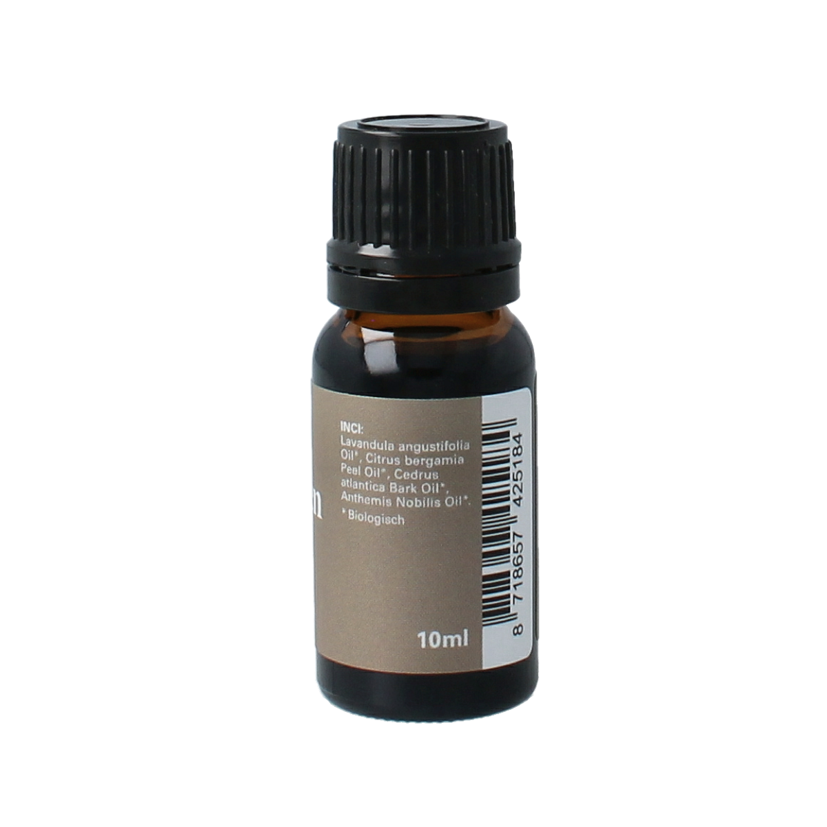 Van Toen Relax mix bio essential oil in 10ml bottle, featuring a blend of calming aromatic oils for relaxation.