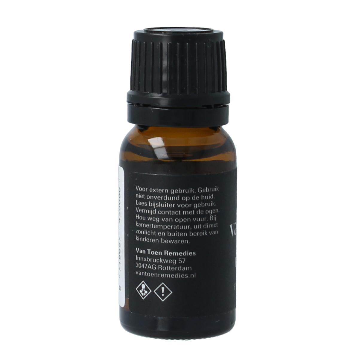 Van Toen Lavandin bio essential oil in a 10ml bottle, natural lavender aroma, pure and organic etherische oliën.