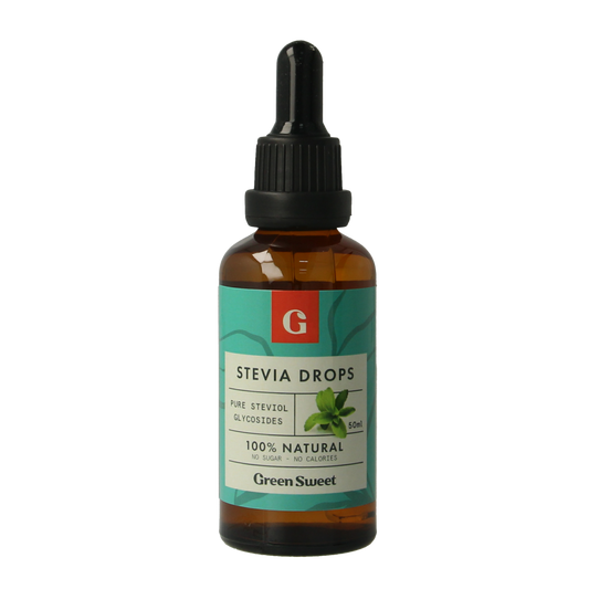 Green Sweet natural liquid stevia in a 50ml bottle, a sweetener from the sugars and sweeteners category.