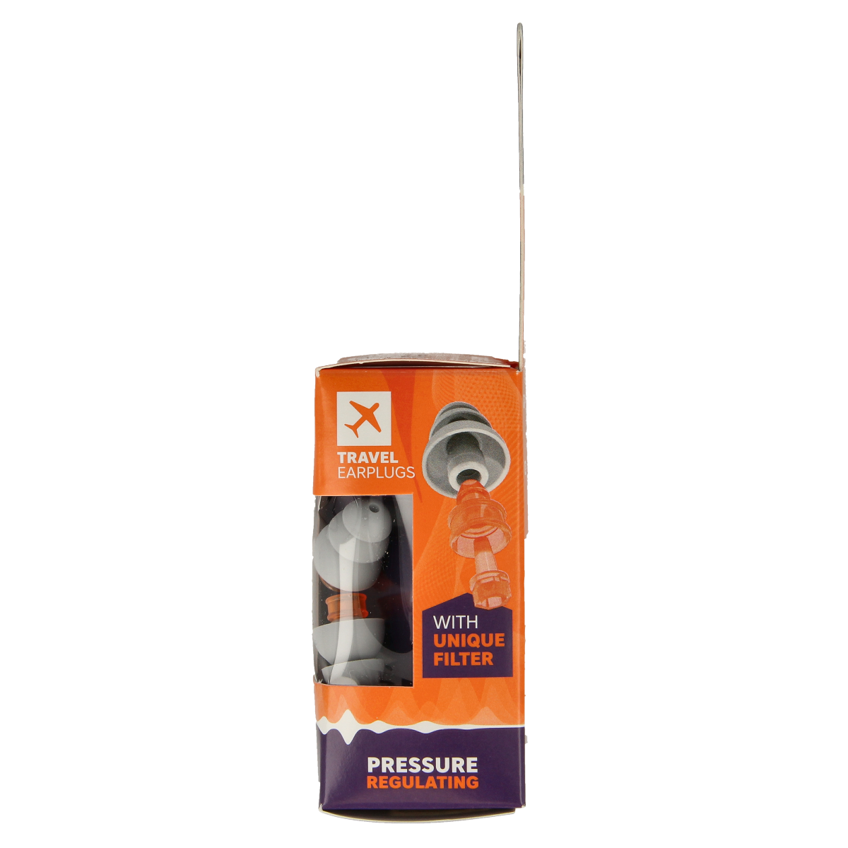 Pluggerz Enjoy travel ear protection in a 1.00 pair, designed for comfortable hearing protection during travel.