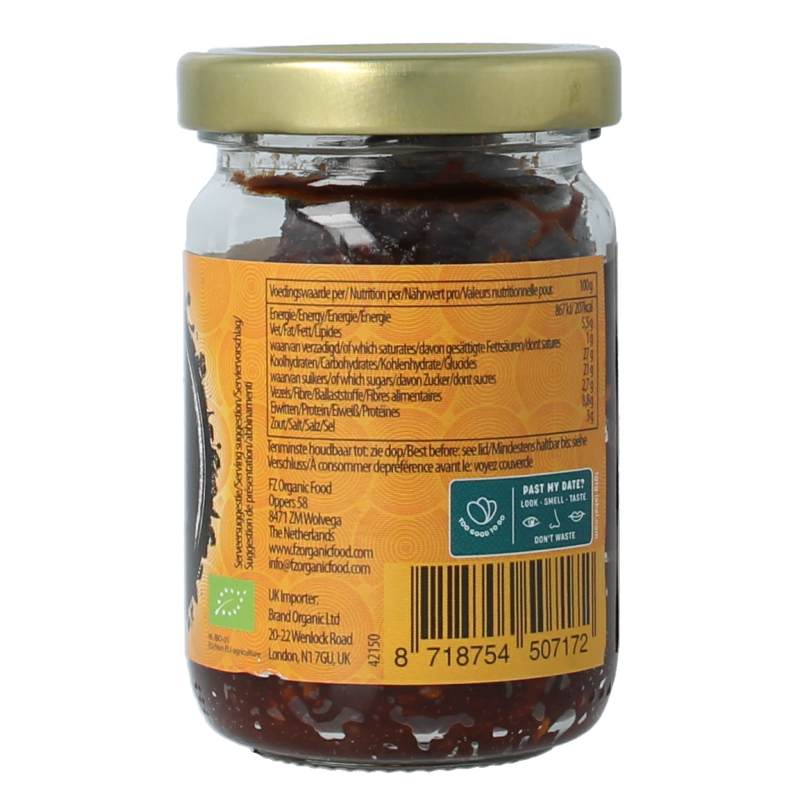 Yakso Ssamjang bio 100g jar of organic Korean dipping sauce with spicy and savory flavor, used for grilling and dipping.