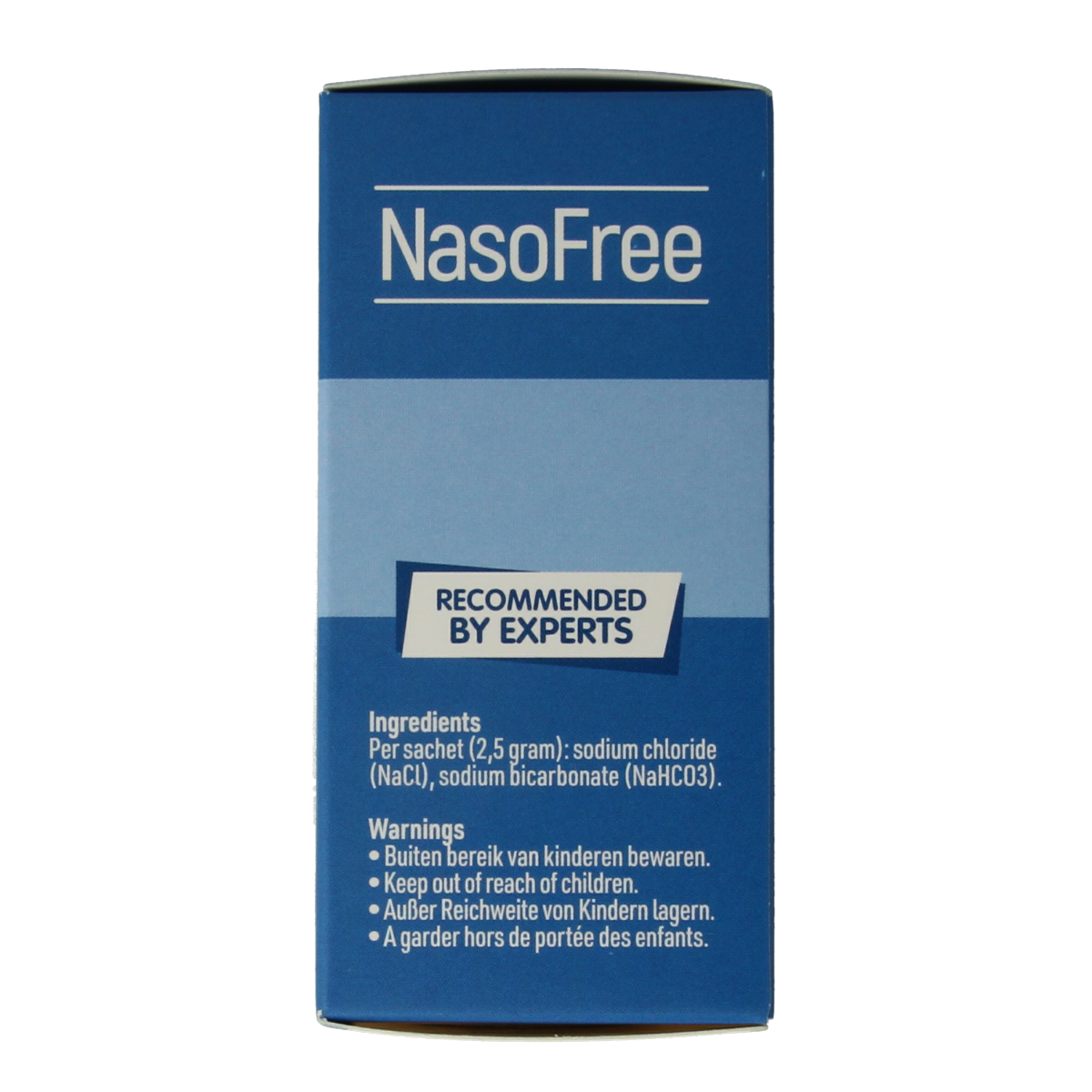 Dos Medical NasoFree nasal saline spray, 2.5g, 30-pack, for nasal care and inhalation, shown in the image.