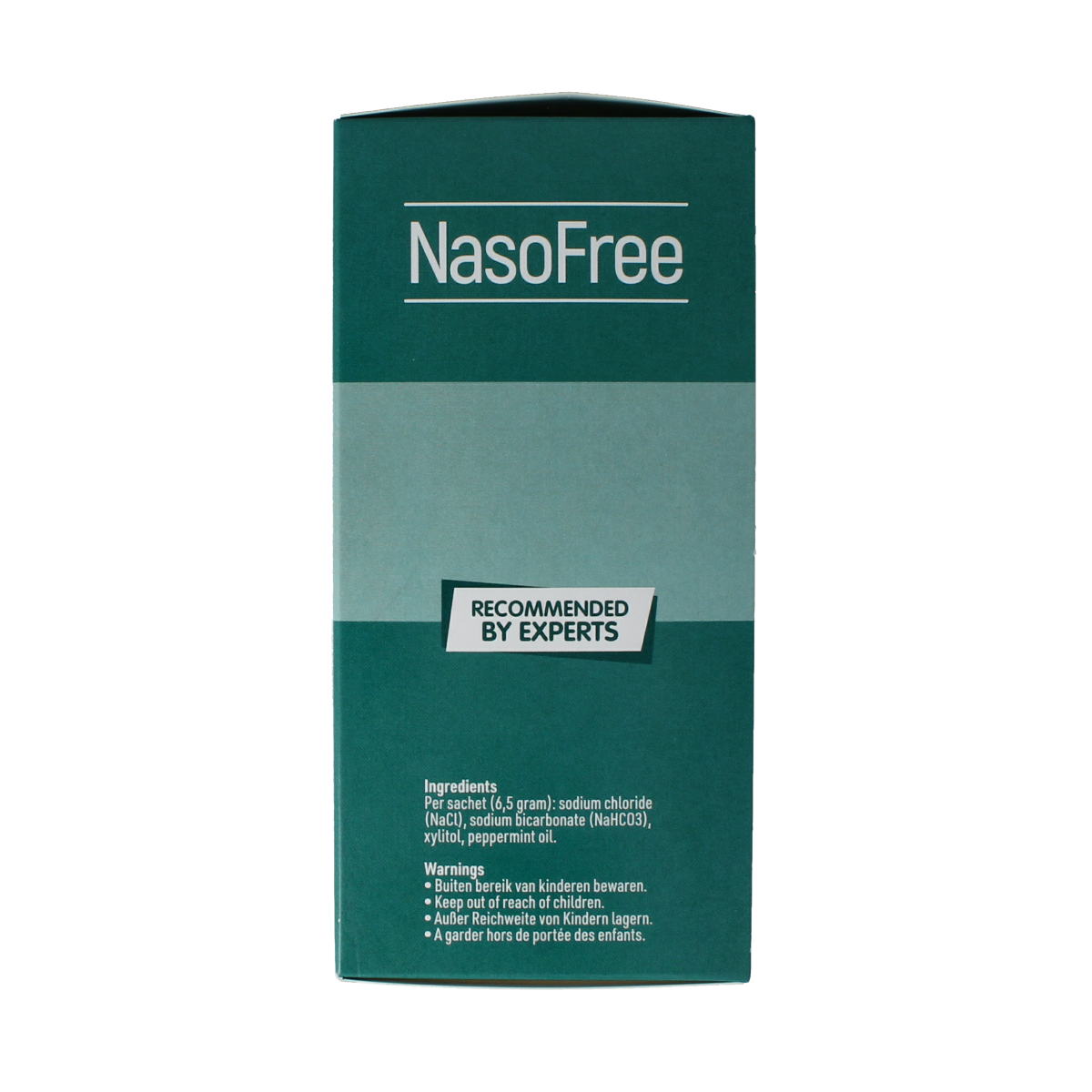 Nasofree Startset xylitol for nasal care and inhalation, includes nasal spray and inhaler for soothing nasal hygiene.