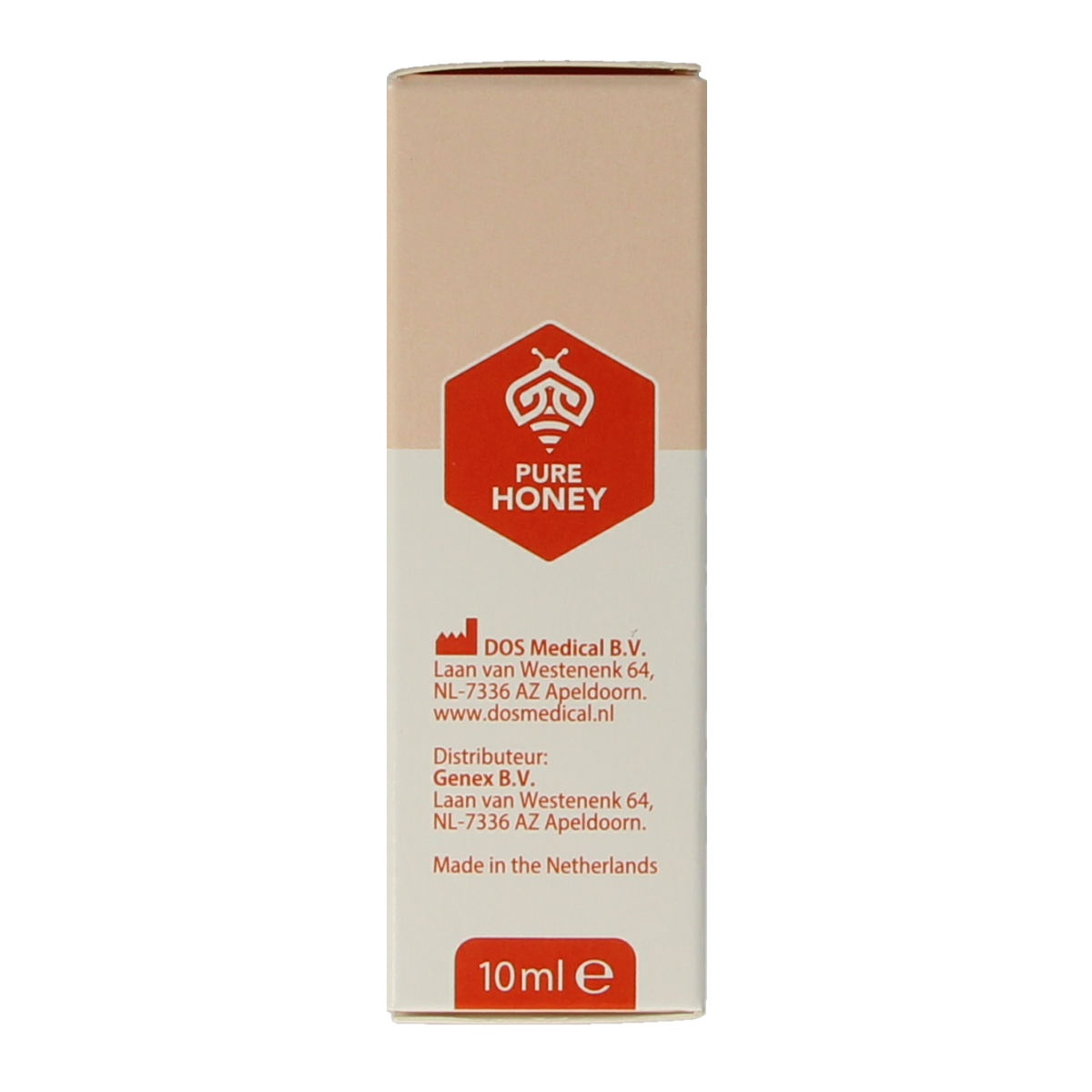 Otomel Oordruppels 10ml bottle, ear care product by Otomel, with dropper cap for ear hygiene and relief.