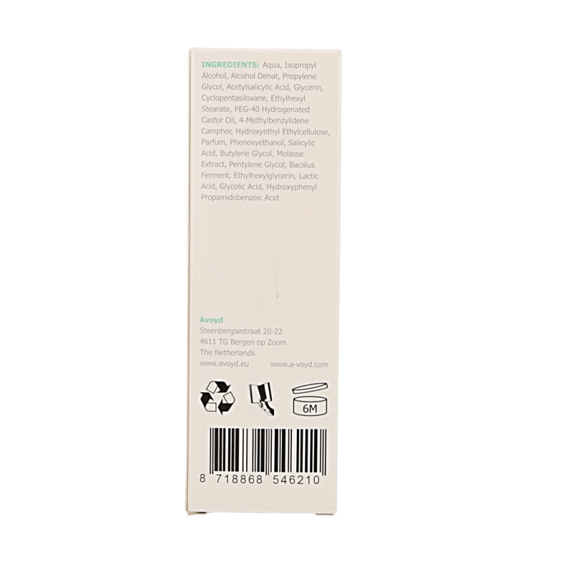 Avoyd Double Delight 90ml hair removal cream tube with applicator for smooth skin, part of Avoyd’s shaving and waxing products.