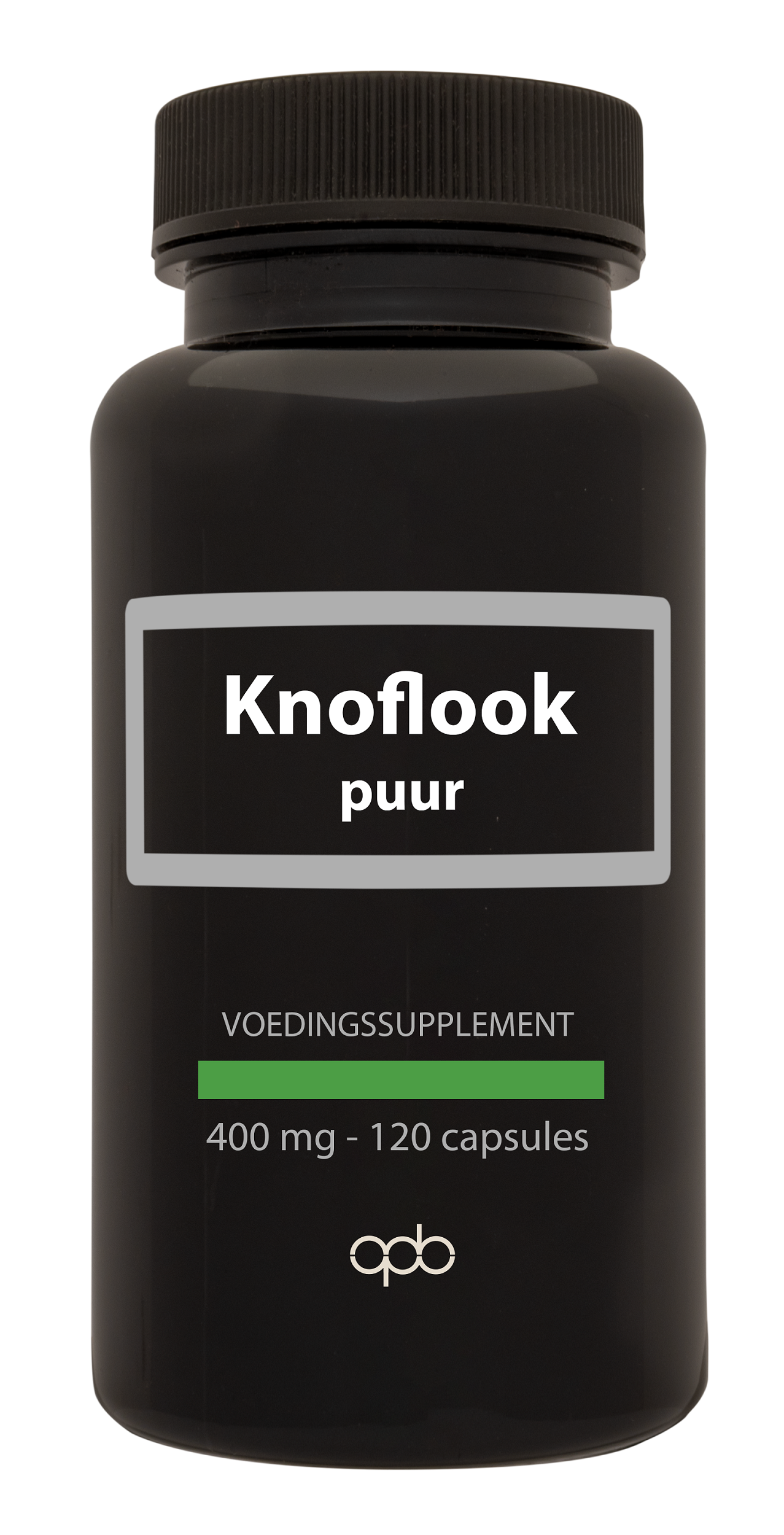 Vegetarische APB Holland Knoflook Allibest Forte puur kruidenpreparaten in witte capsules, 400mg, 120 stuks.