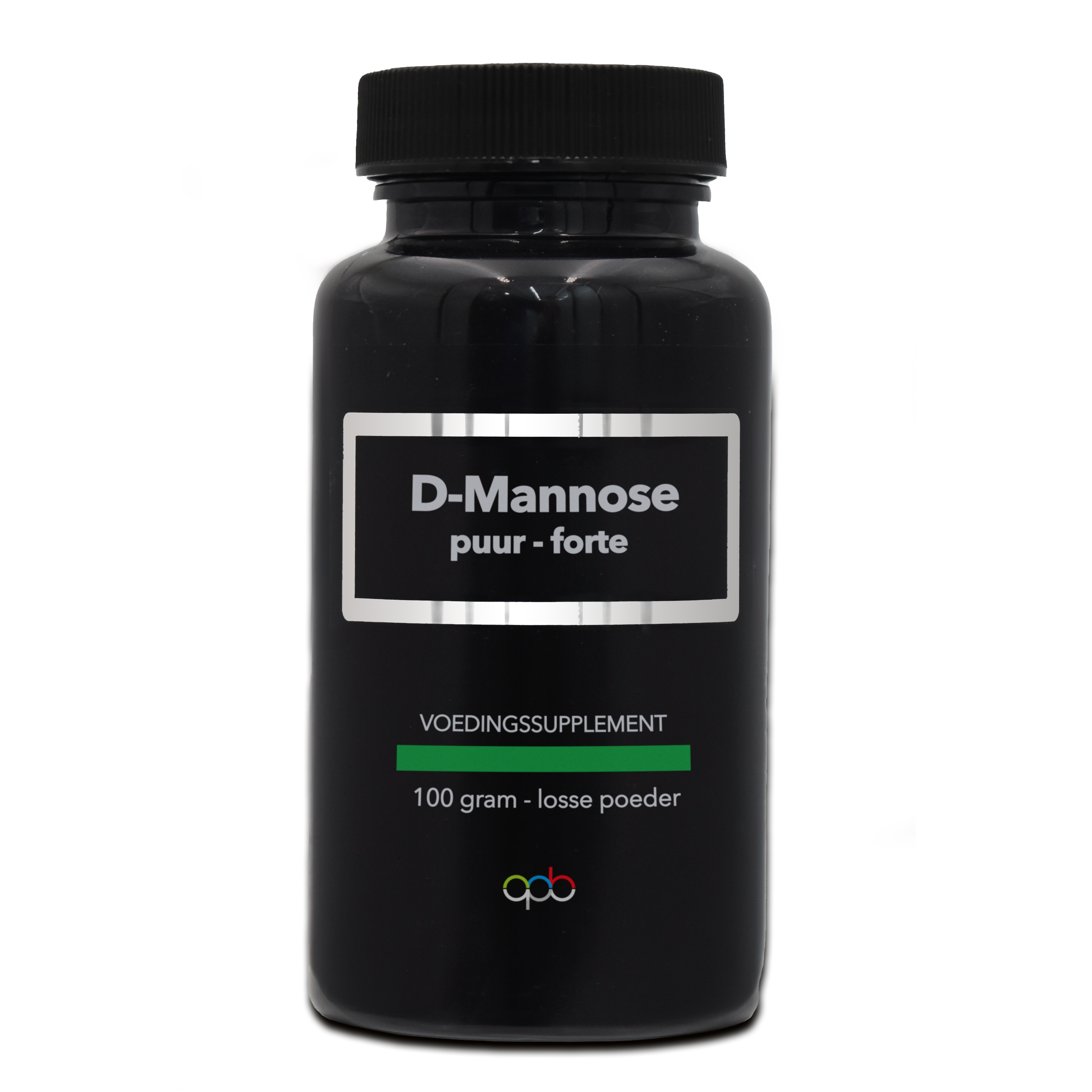 APB Holland D-Mannose puur herbal supplement in a 100g package, featuring natural dried herbs for health support.