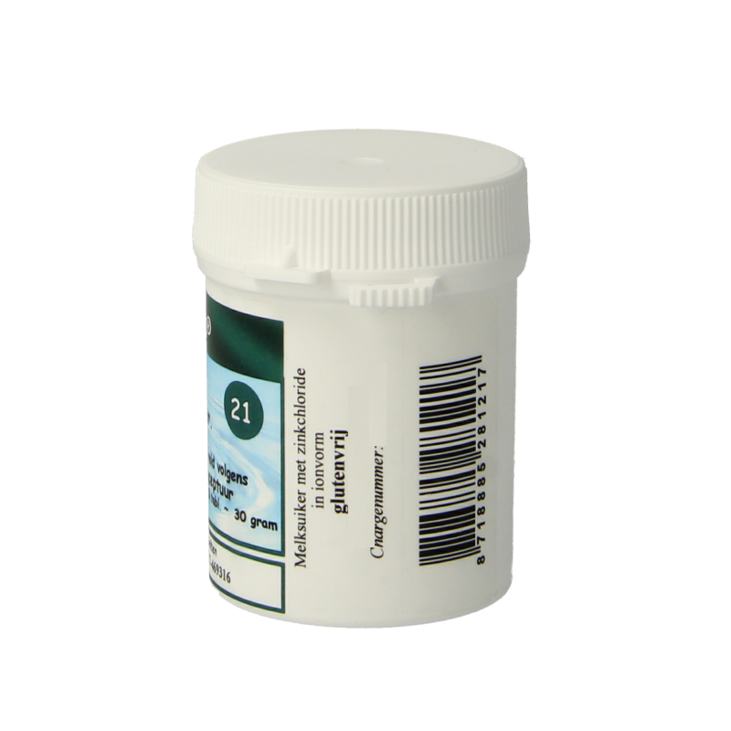 Vitazouten Zincum chloratum mineral supplement in 120 tablets, mineralen enkel product by Vitazouten.