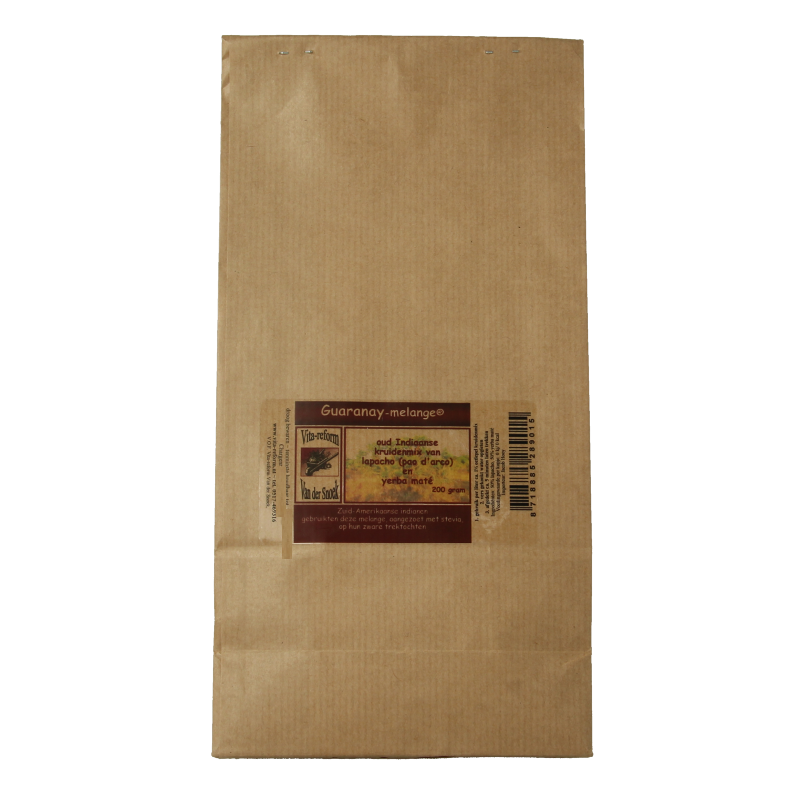 Vita Reform Guaranay melange herbal mixture in a 200g package, shown in the product image.