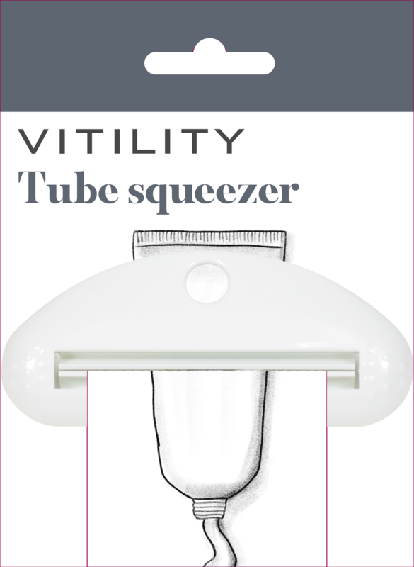 Vitility Tube uitknijper in een set van 2, handig hulpmiddel voor wonen en comfort, gebruikt voor gemakkelijk knijpen en openen.