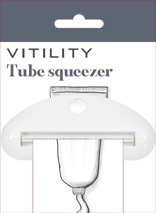 Vitility Tube uitknijper in een set van 2, handig hulpmiddel voor wonen en comfort, gebruikt voor gemakkelijk knijpen en openen.