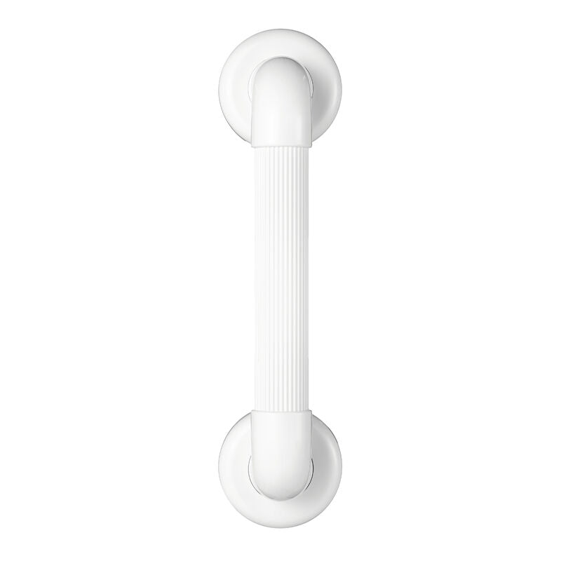 Small 30cm Vitility bathroom and toilet grab bar for safety and support, shown mounted on a wall.