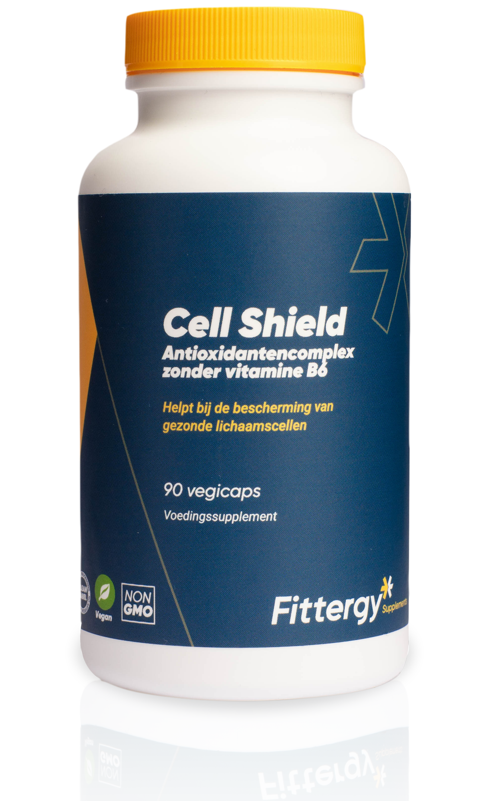 Fittergy Antioxidantencomplex vegetarische capsules, multivitamine supplement in a 90-capsule pot, free from vitamin B6.