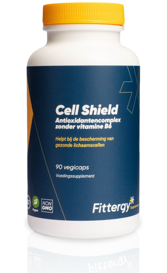 Fittergy Antioxidantencomplex vegetarische capsules, multivitamine supplement in a 90-capsule pot, free from vitamin B6.
