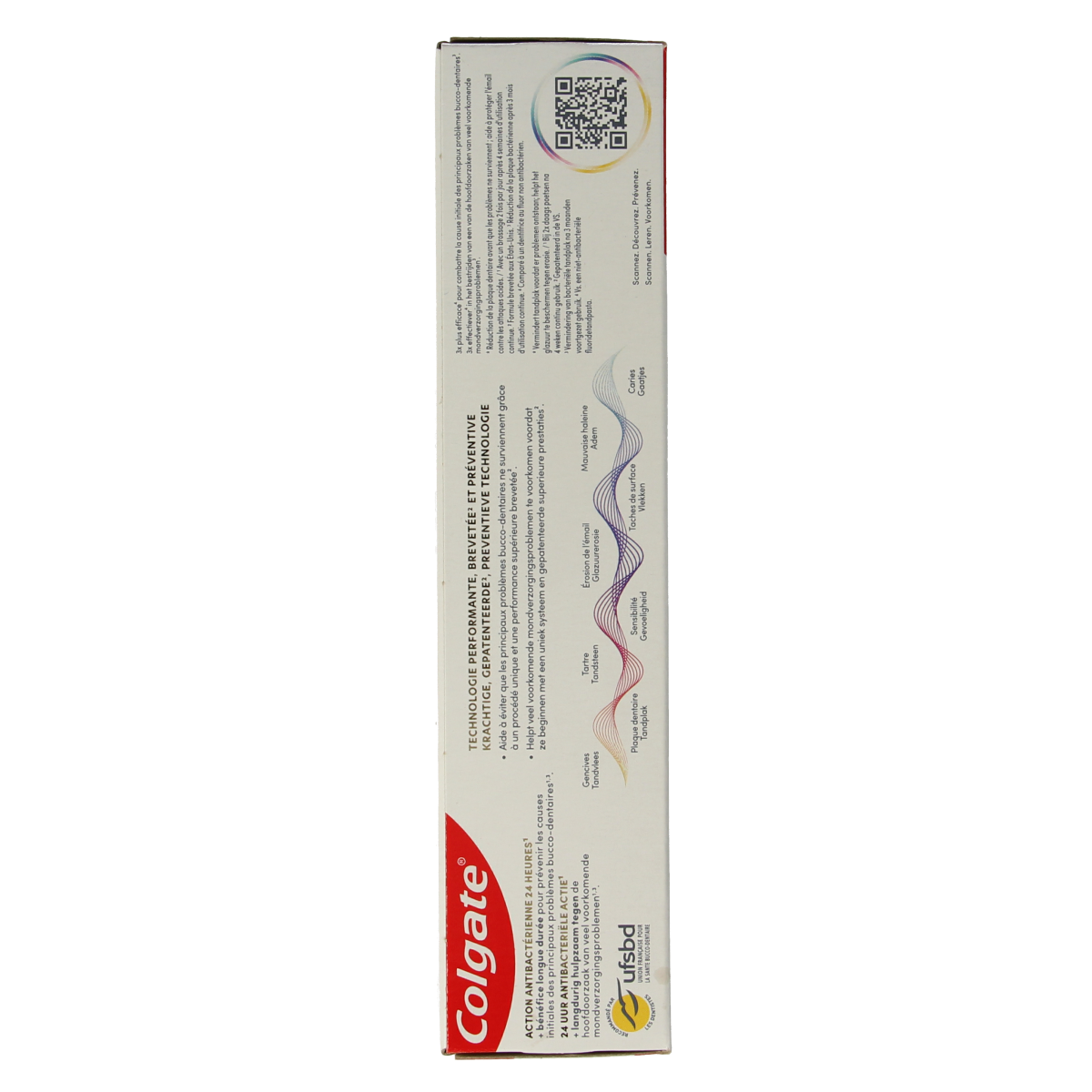 Colgate Total Complete Care toothpaste 75ml tube showing the packaging and brand logo.